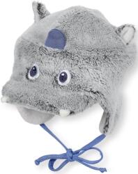Sterntaler Зимна бебешка шапка Sterntaler - Дино, 43 cm, 5-6 месеца, сива (4601533-515) - ozone