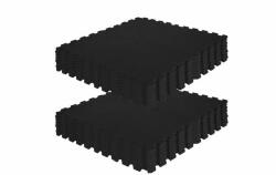 Gorilla Sports Burkoló szőnyeg szett Fekete 16 db (100616-00019-0137)