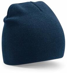 Beechfield Klasszikus újrahasznosított Beanie sapka - Sötétkék (B44R-1000322736)