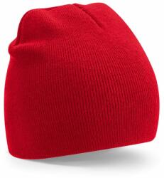 Beechfield Klasszikus újrahasznosított Beanie sapka - Piros (B44R-1000322735)