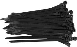 YATO Kábelkötegelő fekete 200 x 7, 6 mm (50 db/cs) (YT-70650) - vasasszerszam