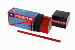 FESTA Ácsceruza 250 mm piros (13266F) - vasasszerszam