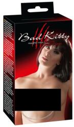 Bad Kitty - bimbócsipeszek lánccal (lila-fekete) - doktortaurus