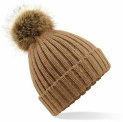Beechfield Căciulă de iarnă cu ciucure Pom Pom - Biscuit (B412-1000322810)