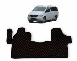 ALM Covor pres Lux piele romb dedicat Mercedes Vito / Viano W639 2003-2014 (ALM MO0092 LUX)
