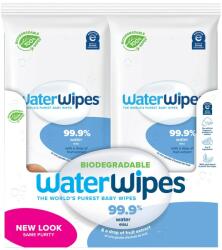 WaterWipes Biodegradable Törlőkendő On The Go Karton 16x28db (420042)