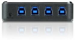 Aten US434 4 portos USB 3.0 periféria megosztó switch (US434-AT) - mentornet