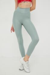adidas Performance edzős legging Optime Shine zöld, női, sima - zöld L
