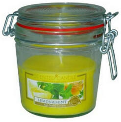 Prometeo Illatgyertya csatos üvegben citrom/menta 110 g