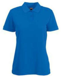 Fruit of the Loom F68 galléros Női póló LADY-FIT 65/35 POLO, Royal Blue - S (F680706)