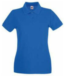 Fruit of the Loom FN01 Női galléros póló, LADY FIT PREMIUM POLO, Royal Blue - S (FN010706)