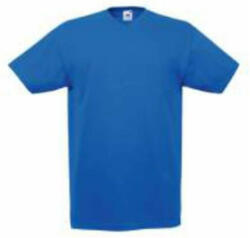 Fruit of the Loom F08 V-nyakú pamut póló, VALUEWEIGHT V-NECK T, Royal Blue - XL (F080709)