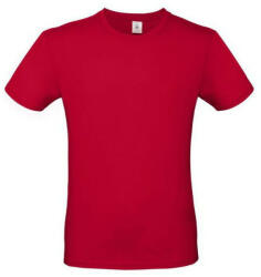 B&C B02E unisex rövid ujjú póló, deep red (BB02E5506)