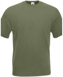 Fruit of the Loom F02 kereknyakú, rövid ujjú póló VALUEWEIGHT T, Classic Olive - XL (F024109)
