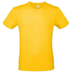 B&C B02E unisex rövid ujjú póló, gold - XL (BB02E2009)