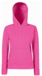 Fruit of the Loom F81 kapucnis Női pulóver, LADY-FIT HOODED SWEAT, Fuchsia - L (F812808)