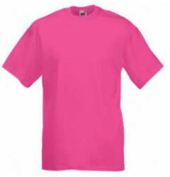 Fruit of the Loom F02 kereknyakú, rövid ujjú póló VALUEWEIGHT T, Fuchsia - 3XL (F022811)