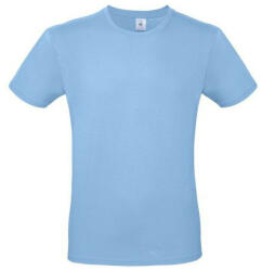 B&C B02E unisex rövid ujjú póló, sky blue - L (BB02E1208)