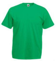 Fruit of the Loom F02 kereknyakú, rövid ujjú póló VALUEWEIGHT T, Kelly Green - 3XL (F021411)