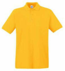Fruit of the Loom FU21 galléros piké póló, PREMIUM POLO, Sunflower (FU212006)