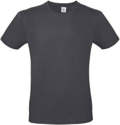 B&C B02E unisex rövid ujjú póló, dark grey - XL (BB02E2309)