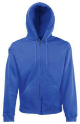 Fruit of the Loom FN07 cipzáras kapucnis pulóver, HOODED SWEAT JACKET, Royal Blue (FN070706)