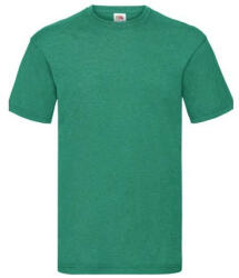 Fruit of the Loom F02 kereknyakú, rövid ujjú póló VALUEWEIGHT T, Retro Heather Green (F025606)