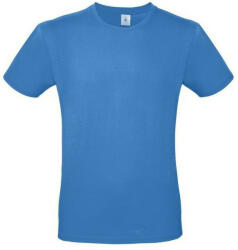 B&C B02E unisex rövid ujjú póló, azure - XL (BB02E2109)