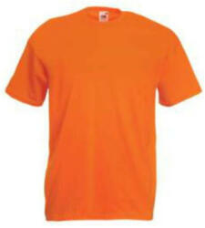 Fruit of the Loom F02 kereknyakú, rövid ujjú póló VALUEWEIGHT T, Orange - XL (F021009)