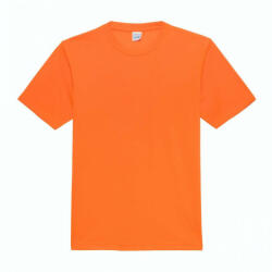 Just Cool JC001 környakas férfi póló, Electric Orange (jc001eor)