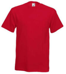 Fruit of the Loom F01 rövid ujjú póló ORIGINAL T SCREEN STARS, Red - L (F010508)