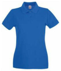 Fruit of the Loom FN01 Női galléros póló, LADY FIT PREMIUM POLO, Royal Blue (FN010713)