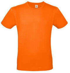B&C B02E unisex rövid ujjú póló, orange - L (BB02E1008)