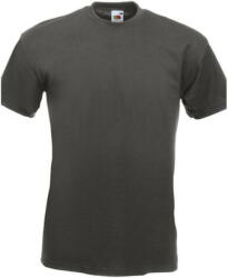 Fruit of the Loom F03 rövid ujjú környakas póló, SUPER PREMIUM T, Light Graphite (F032306)