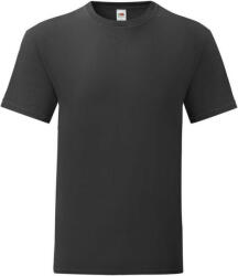 Fruit of the Loom FN62 rövid ujjú póló, ICONIC 150 T, Black - 2XL (FN620310)