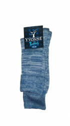 Yvonne vastag FROTTÍR bakancs zokni, világoskék, 35-46 (YV756-046SB-35-46)
