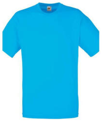 Fruit of the Loom F02 kereknyakú, rövid ujjú póló VALUEWEIGHT T, Azure - XL (F022109)