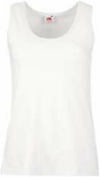 Fruit of the Loom FN02 ujjatlan Női póló LADY FIT VALUEWEIGHT VEST, White - 2XL (FN020110)