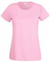 Fruit of the Loom FU78 Női környakas póló, LADY-FIT VALUEWEIGHT T, Light Pink - XL (FU782509)