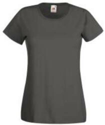 Fruit of the Loom FU78 Női környakas póló, LADY-FIT VALUEWEIGHT T, Light Graphite (FU782313)