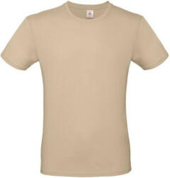 B&C B02E unisex rövid ujjú póló, sand (BB02E3106)