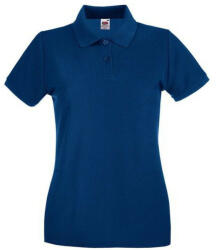 Fruit of the Loom FN01 Női galléros póló, LADY FIT PREMIUM POLO, Navy - XL (FN010409)