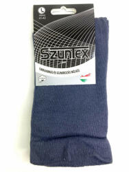 Szuntex gumi nélküli pamut zokni, világosszürke (SX527-125LG)