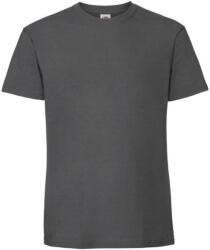 Fruit of the Loom FN55 kereknyakú póló, ICONIC 195 CLASSIC T, Light Graphite (FN552306)