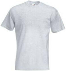 Fruit of the Loom F03 rövid ujjú környakas póló, SUPER PREMIUM T, Ash - 3XL (F030211)