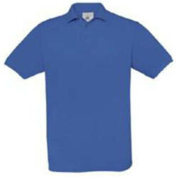 B&C O23 Safran piké pamut póló, royal blue - 2XL (BO230710)