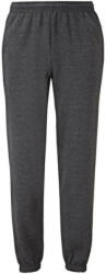 Fruit Of The Loom F52 zsebes jogging alsó, ELASTICATED CUFF JOG PANTS, Dark Heather Grey - 2XL (F526710)