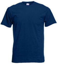 Fruit of the Loom F01 rövid ujjú póló ORIGINAL T SCREEN STARS, Navy - M (F010407)