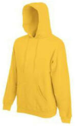 Fruit of the Loom F44 kapucnis pulóver, HOODED SWEAT, Sunflower - L (F442008)