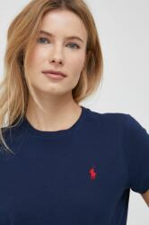 Ralph Lauren pamut póló női, sötétkék, 211898698 - sötétkék L